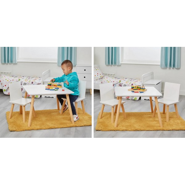 Продукт GINGER HOME - Детска Маса с 2 Столчета Комплект от Дърво - 0 - BG Hlapeta